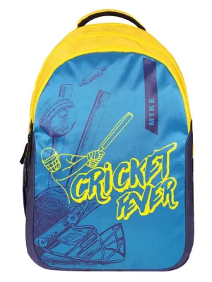 MIKE BAGS Mike Bags Champion 36L Laptop Backpack Yellow & Navy Blue Height 19 inches
