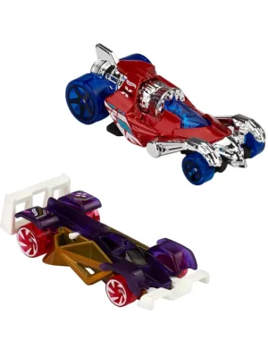 Hot Wheels Die Cast Free Wheel Vehicle Toys in 1:64 Scale Pack of 2 (Styles May Vary)