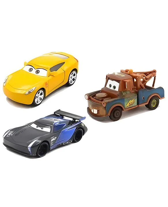 NEGOCIO 3 Piece Cars McQueen Matel Diecast Model Vehicle toy for kids PACK OF 1 COLOR MAY VARY