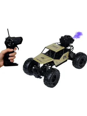 SANJARY Sanjary Remote Control Monster Truck 4x4 Off Road 4WD Spray Booster Car Rock Crawler High Speed Racing Car for Kids with Rechargeable Battery color design may vary