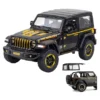 Magicwand 1:32 Scale DieCast Rubiicon Wrangller Jeeep Colors As Per Stock with Openable DoorsMusicLights & Pull Back Action Pack of 1