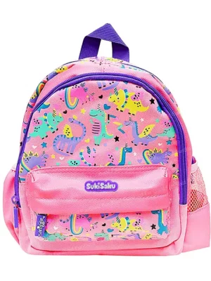 FunBlast Cartoon Theme Picnic Bag pack for Kids 10 Inches