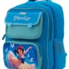 Novex Disney 22 L Backpack Princess School Bag for Kids Durable Lightweight & Spacious (Blue) 15.5 Inch 3 to 6 Years