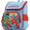 Novex SnugOn 15 L Backpack Dinosaur Kids Backpack Ideal for School Picnics & Day Trips (Blue Red) 13 Inch 3 to 6 Years
