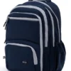 Novex SnugOn 35 L Backpack Atlas MultiCompartment School Bag cum Travel Bag Spacious & Versatile (Navy Blue) 19 Inch 9 to 12 Years