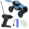Lattice Rc Monster Truck Remote Control Car for Kids Rock Crawler 5 Function 1:18 Rc Car Toys for Boys 2Wd Offroad High Speed Remote Car Toys for Kids 5 Years 12 (blue)