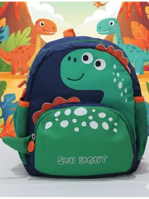 Rushabh Novelty School Bag 22065Dino10 InchDino