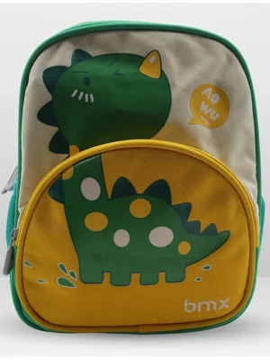 Rushabh Novelty School Bag 8021Dino Green Height 11 InchesDino