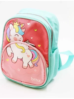 Rushabh Novelty School Bag 8021Unicorn blue11 InchUnicorn