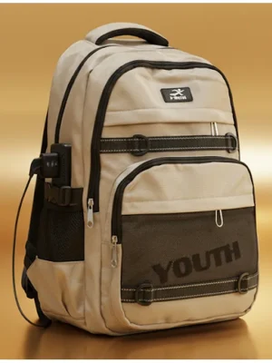 Rushabh Novelty School Bag 4870Beige20 InchSylish Bag