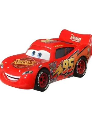 NEGOCIO Lightning McQueen with Rusteze Sign Diecast Car toy for kids PACK OF 1 COLOR MAY VARY