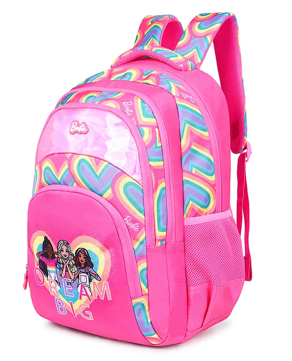Hotshot HOTSHOT barbie School Bag For Kids Tution Bag 19 Inch Girls & Women Kids Backpack 30L Large Backpack