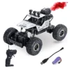 Niyamat NIYAMAT 1:16 Remote Control Toy Car with Mist Smoke Spray High Speed Rock Crawler Rechargeable OffRoad Monster Truck Climbing Car Toy for Kids