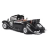 Magicwand DieCast Zinc Alloy 1:24 Scale 1936 MerrcBennz Classic Large with 4 Openable DoorsLights & Music & Working SteeringRandomColor Pack of 1