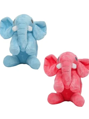 Toy Tales Hanging Elephant Soft Toy Height 18 cm (Colour May Vary)