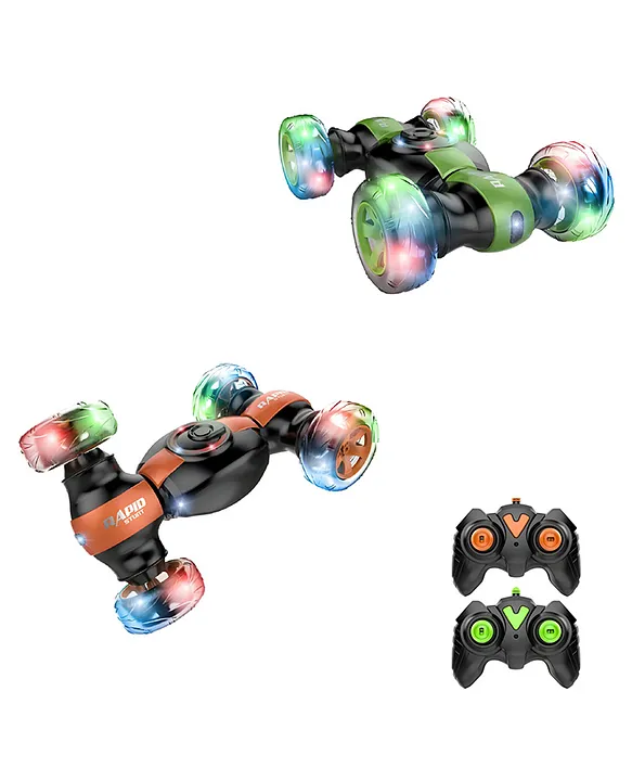 NEGOCIO For Kids 360 Rotation Remote Control Stunt Car with Music Lights Hand Gesture Sensing Carro De Juguete PACK OF 1 COLOR MAY VARY