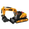 NEGOCIO Engineering Construction Vehicle 1:18 scale Classic Edition" Excavator toy with light & music for kids PACK OF 1 COLOR MAY VARY