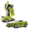NEGOCIO Robot Change Car Deformation High Quality Transforming Mecha Vehicle Toy With Lights & Music PACK OF 1 COLOR MAY VARY