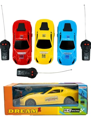 NEGOCIO Street Racing Remote Control CarModern Design Super Racing Sports Toy Car for kids PACK OF 1 COLOR MAY VARY