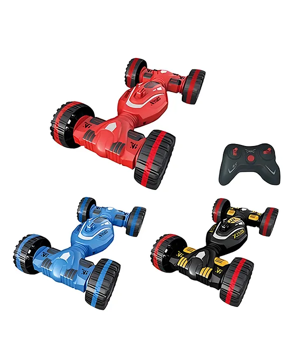 NEGOCIO Twist Car 2.4Ghz 5Ch Remote Control Car Toys Fast Drift Stunt Car Rolling for Kids Children PACK OF 1 COLOR MAY VARY