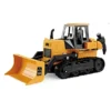 AKN TOYS Remote Control Construction Bulldozer Truck 1/22 Scale Alloy RC Engineering Truck with Rechargeable Battery for kids PACK OF 1 ( COLOR MAY VARY )