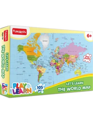 World Map Puzzles 105 Pieces