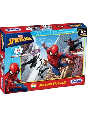 Frank Spider Man Jigsaw Puzzle Multicolour (60 Pieces) for kids above 6+ Years 90148