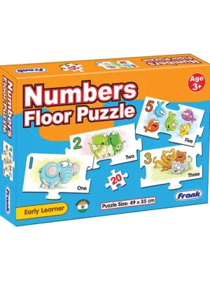 Number Floor Multicolour Puzzle (20 Pieces) for kids above 6+ Years 10162