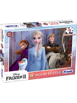 Frozen II Jigsaw Puzzle Multicolor (108 Pieces) for kids above 6+ Years 11861