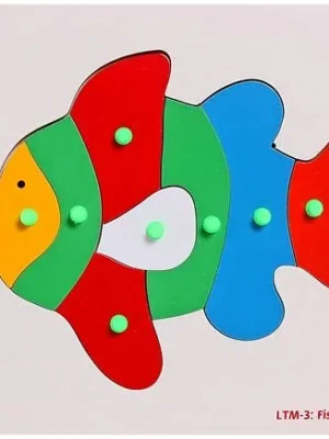 Wooden Fish Puzzle