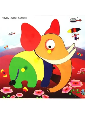 Theme Wooden Puzzle Standard Elephant