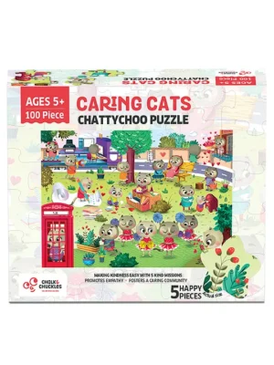 Chattychoo Cat Jigsaw Puzzle 100 Pieces