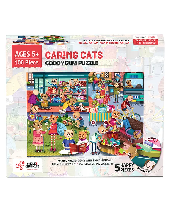 Goodygum Jigsaw Puzzle Multicolor 100 Pieces