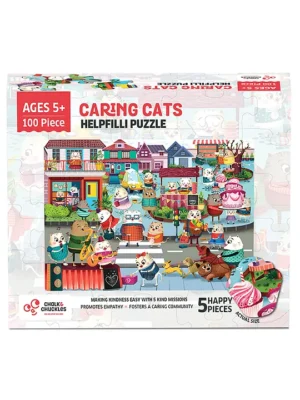 Helpfilli Cat Jigsaw Puzzle 100 Pieces
