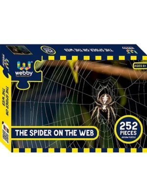 The Spider on the Web Jigsaw Puzzle Multicolor 252 Pieces