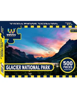 Glacier National Park Jigsaw Puzzle Multicolor 500 Pieces
