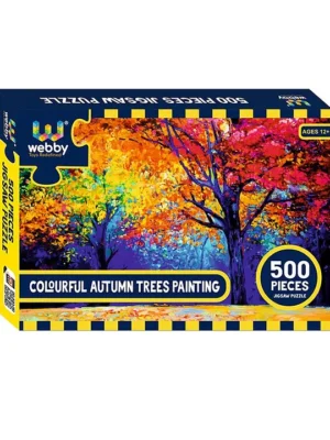 Autumn Trees Jigsaw Puzzle Multicolor 500 pieces