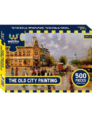 The Old City Painting Jigsaw Puzzle 500 pieces