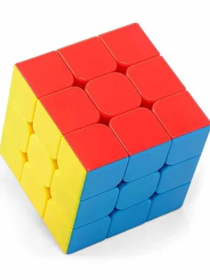 Stickerless Rubik Cube Multicolor