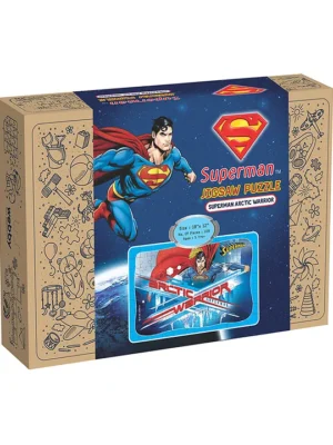 Superman Arctic Warrior Wooden Jigsaw Puzzle 108 Pieces