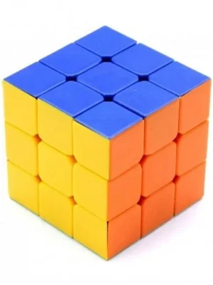 Stickerless Rubik Cube 3x3x3 multicolor