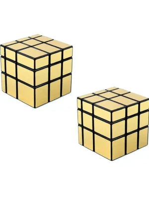 3 x 3 Mirror Cube Pack Of 2 White