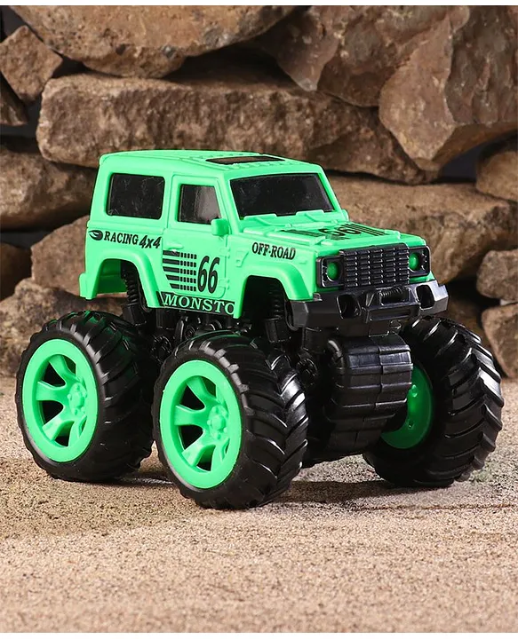 Monsto Friction Monster Truck Green