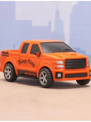 Monsto Wheels Pull Back Jeep Orange